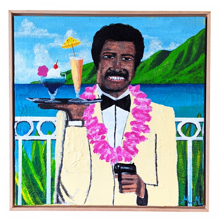 Mickey Mason - Ted Lange as CIA Agent SOLD