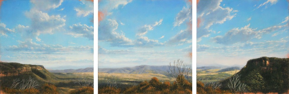 Cahill's Lookout, Katoomba (Triptych)