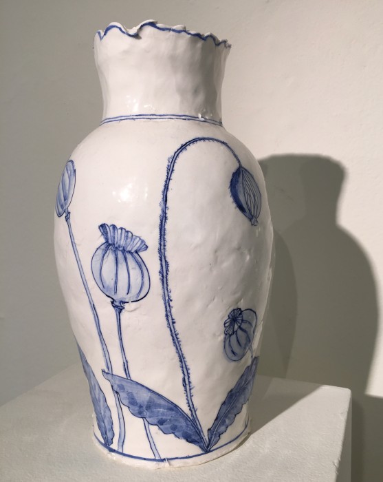 Delft Opium Vase