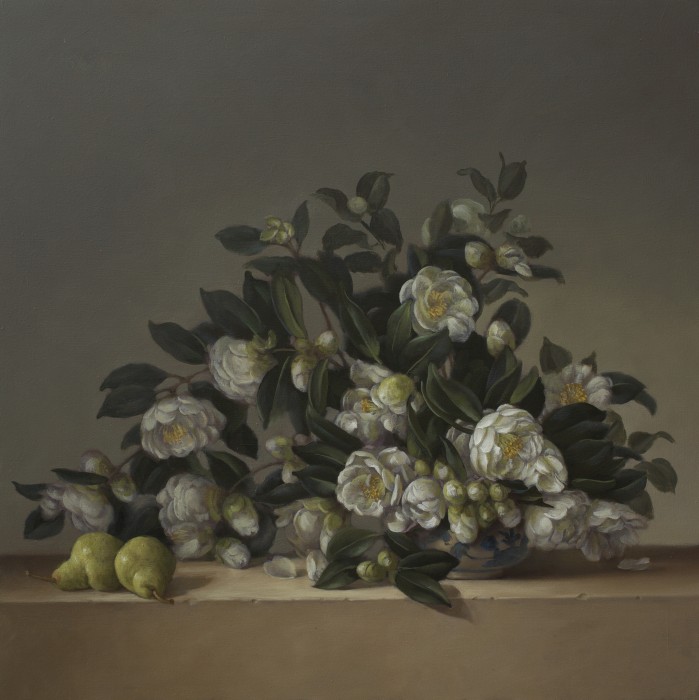 Camellias with Pears 2020