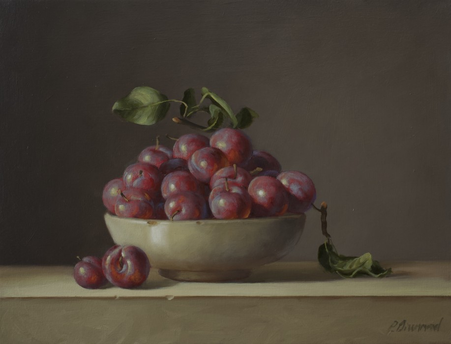 Bowl of Plums 2021SOLD
