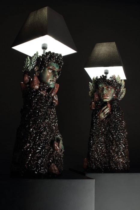 Strawberry Eaters Lamps