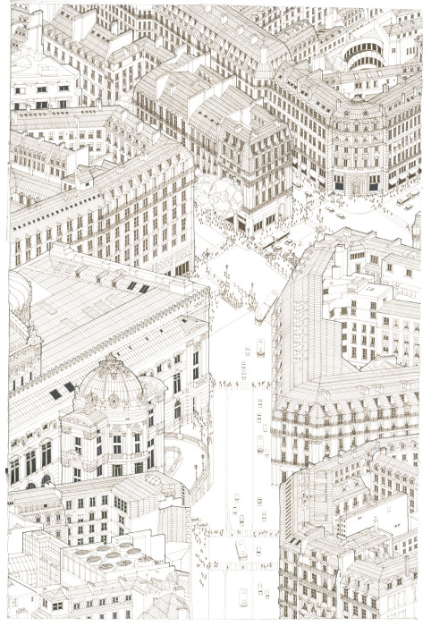 Opera Garnier, Paris - Aerial II