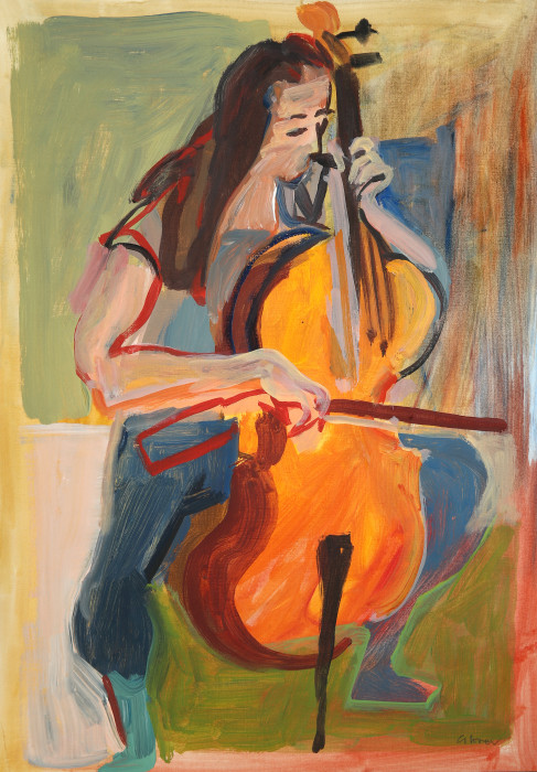 Cello player I