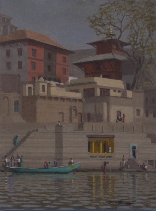 Nepali Temple on the Ganges