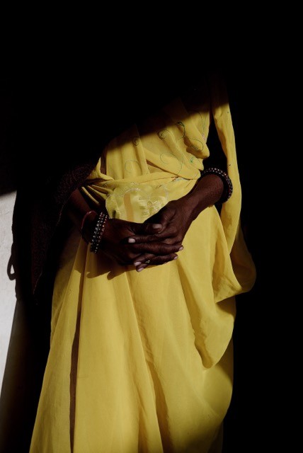 Woman in Yellow, Amer Fort, Jaipur, India 2015